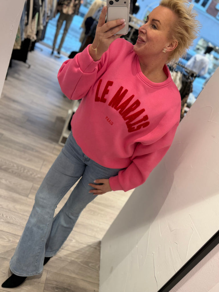 By Engbork Le Marais sweat pink