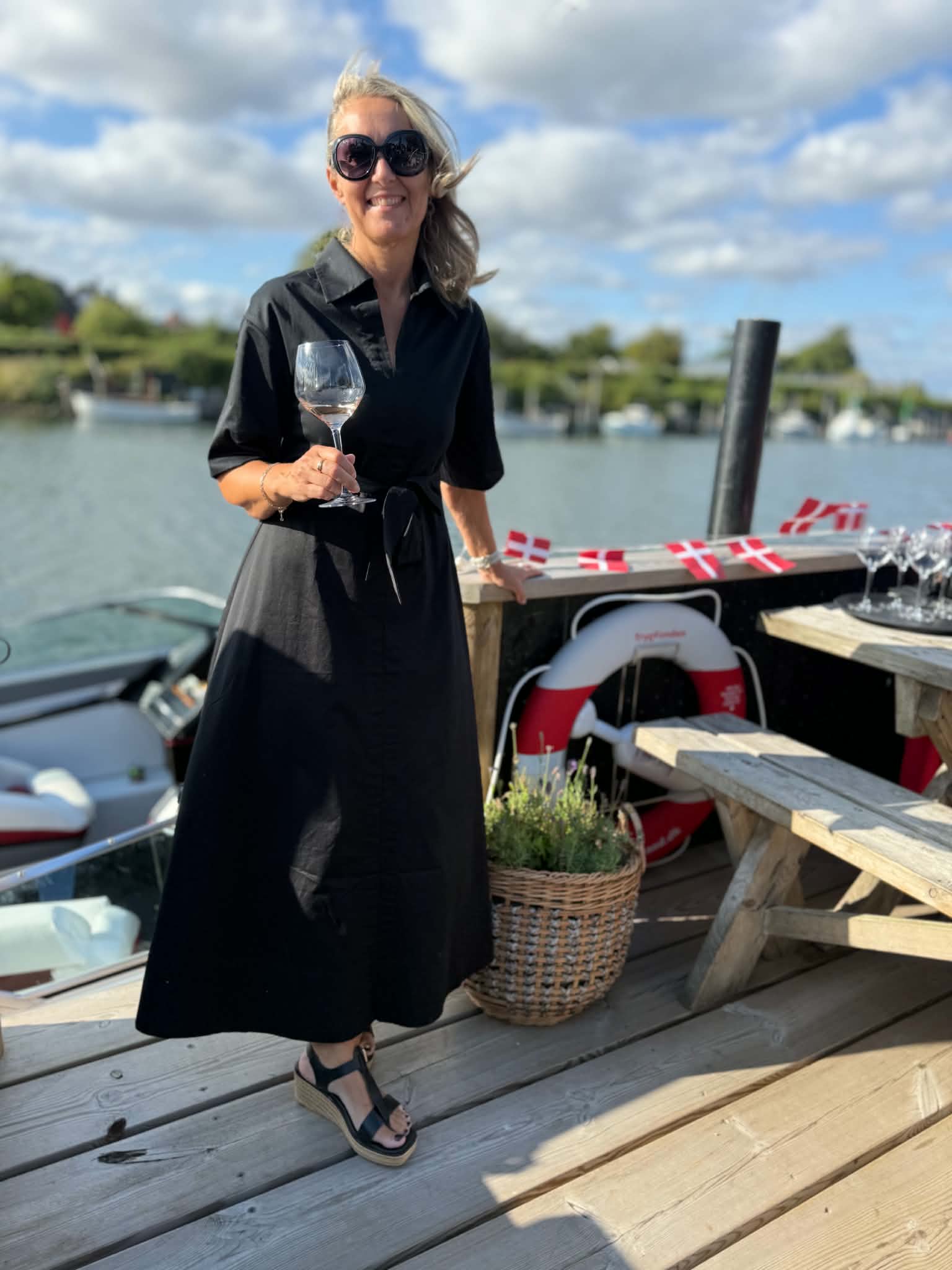 Sofie Schnoor S262172 Mina long dress black