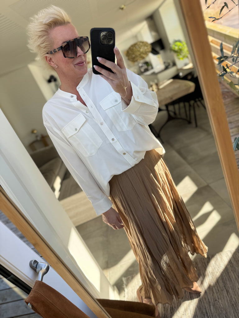 By Engbork Agnes nederdel camel