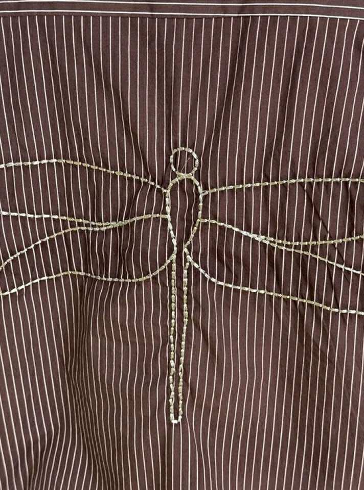 Gaspar 2510322 Malmø stripe shirt plum