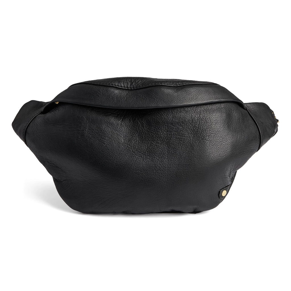 Depeche 16674 bum bag leather black
