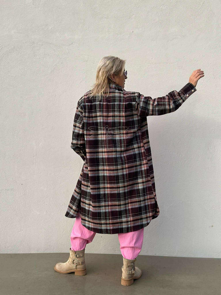 Gaspar 2510340 Aston skjorte brushed multi