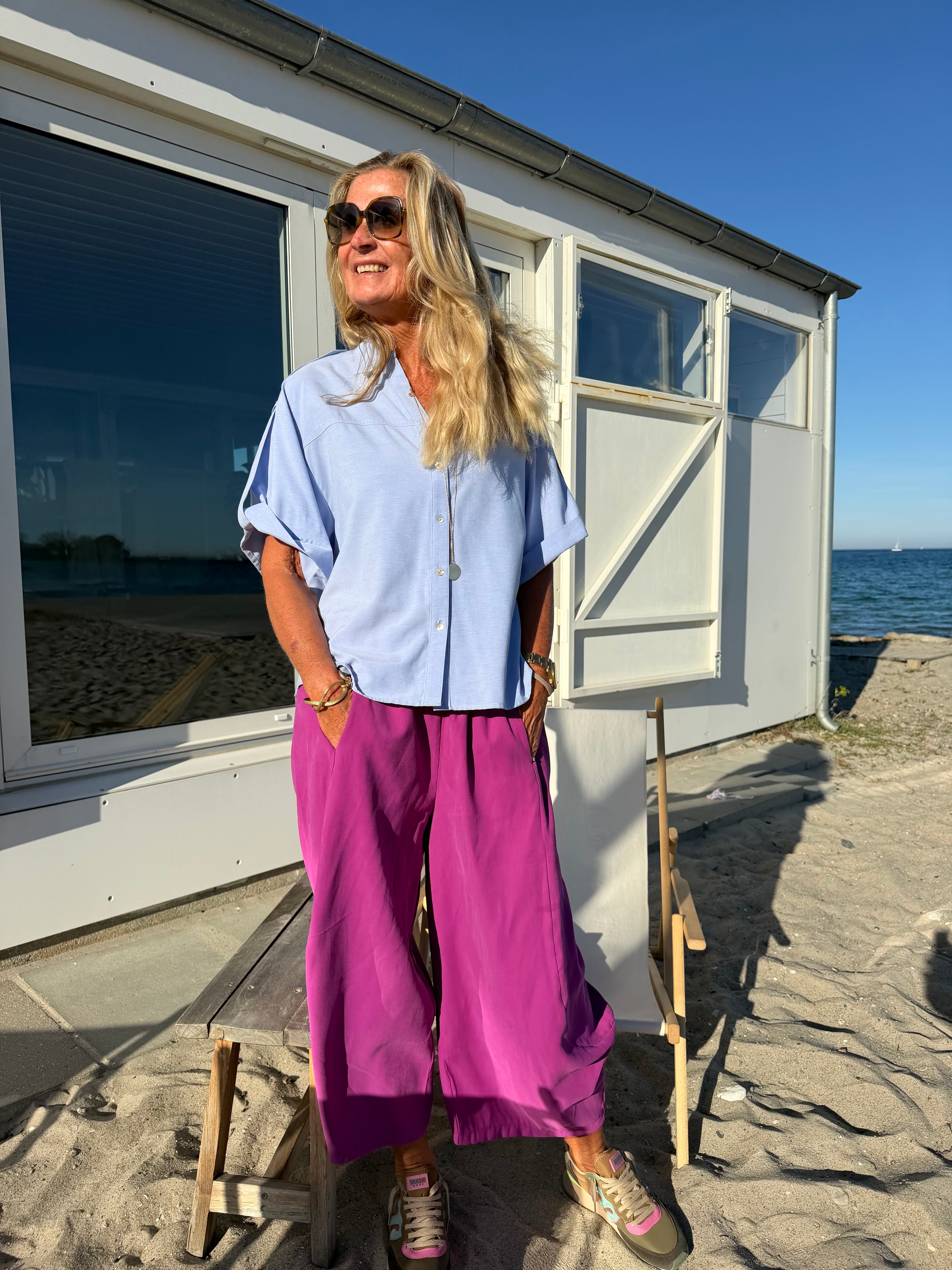 WAUW Cannes pants fuchsia
