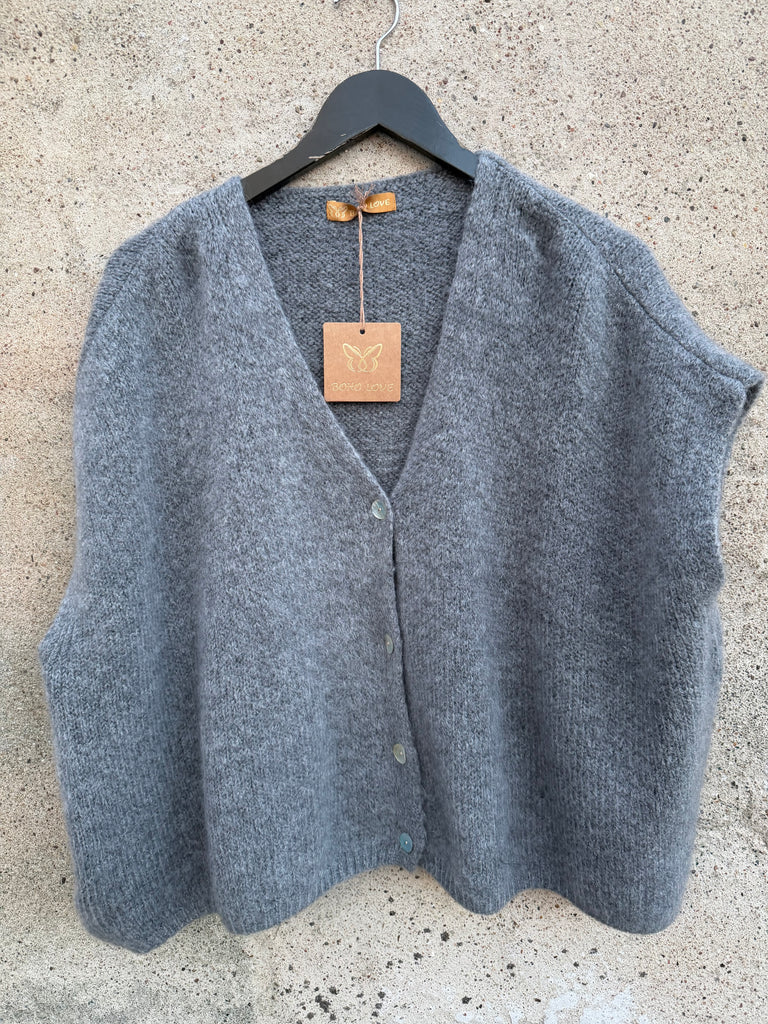 Boho Love B1311 strik mohair grey