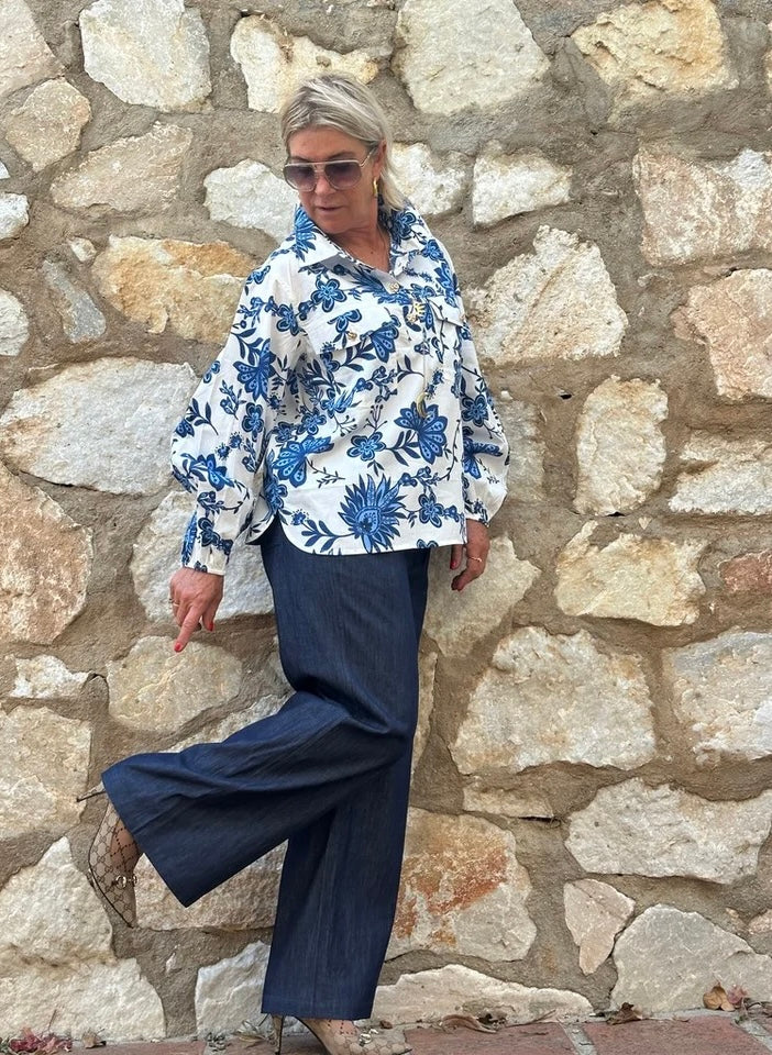 Gaspar 2607921 Honolulu bukser denim blue