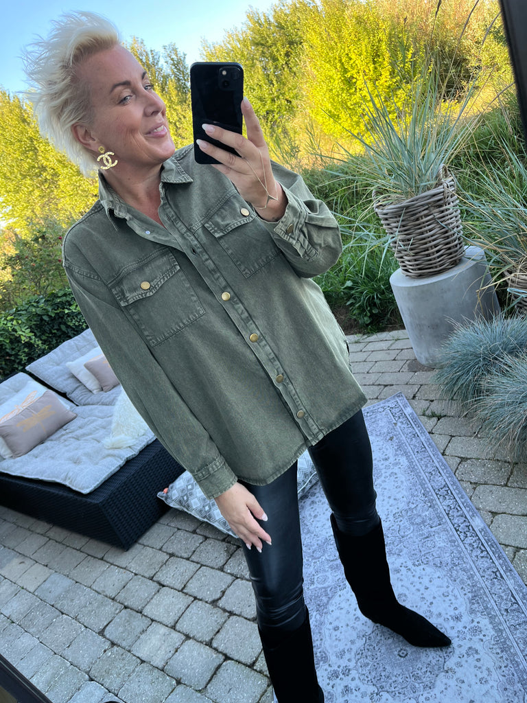 Depeche 100348 Angie shirt khaki