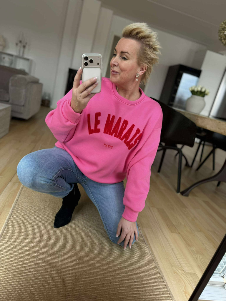 By Engbork Le Marais sweat pink