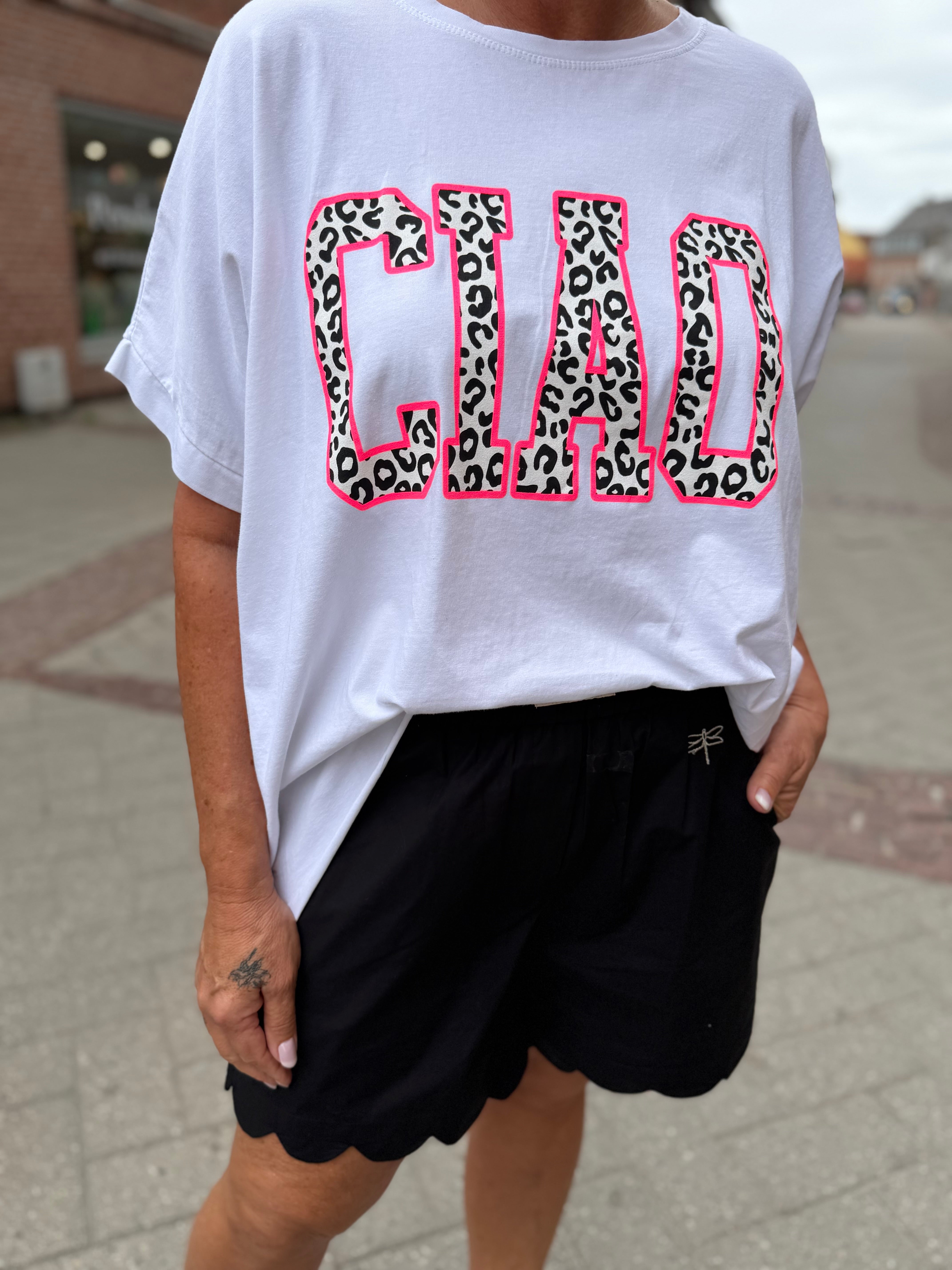 By Engbork Ciao oversize T-shirt white