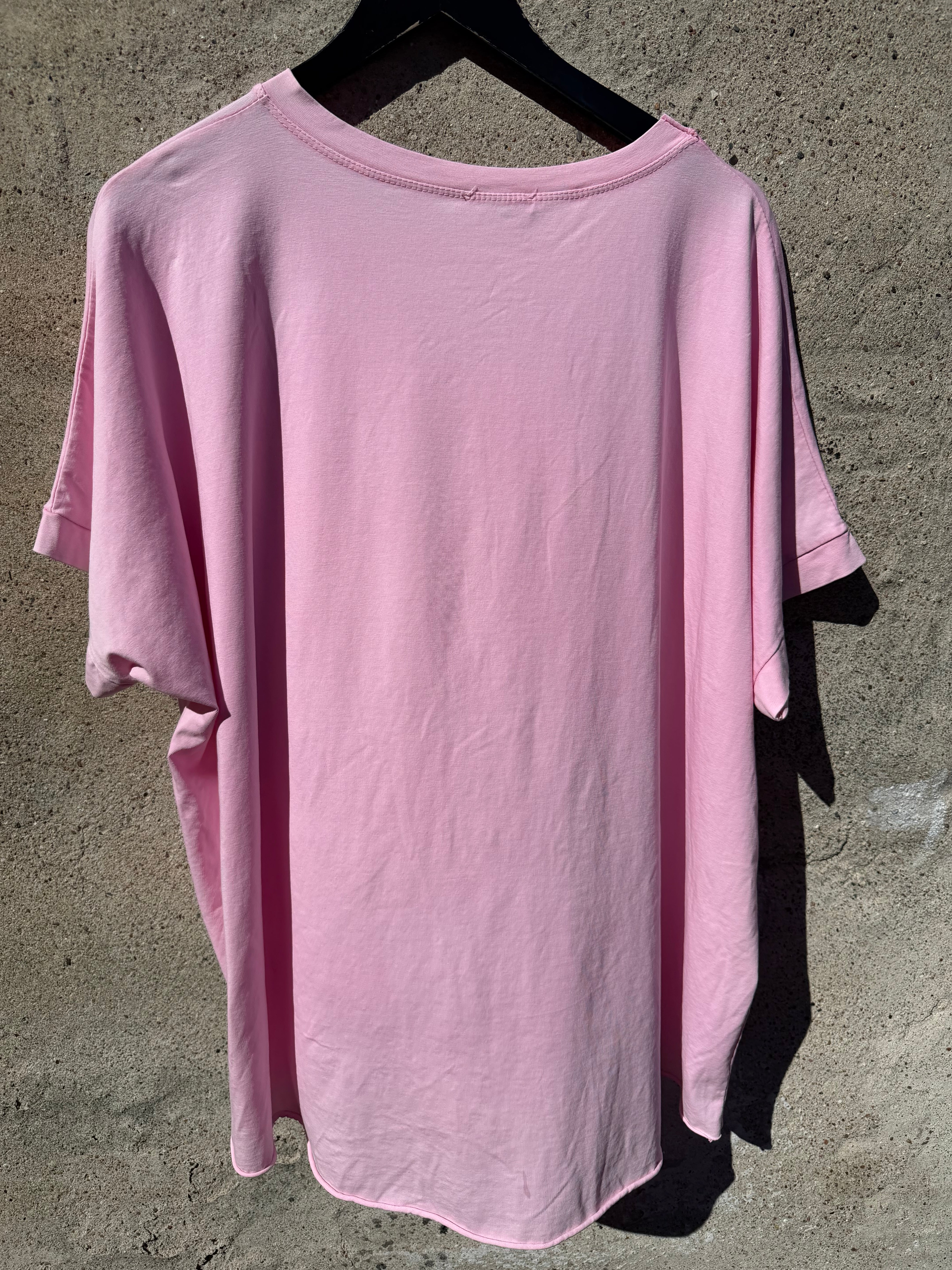 By Engbork Ibiza oversize T-shirt rosa