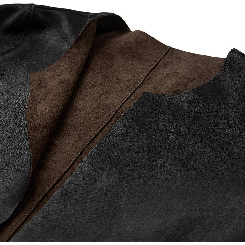 Depeche 51328 Zita jacket dusty brown/black