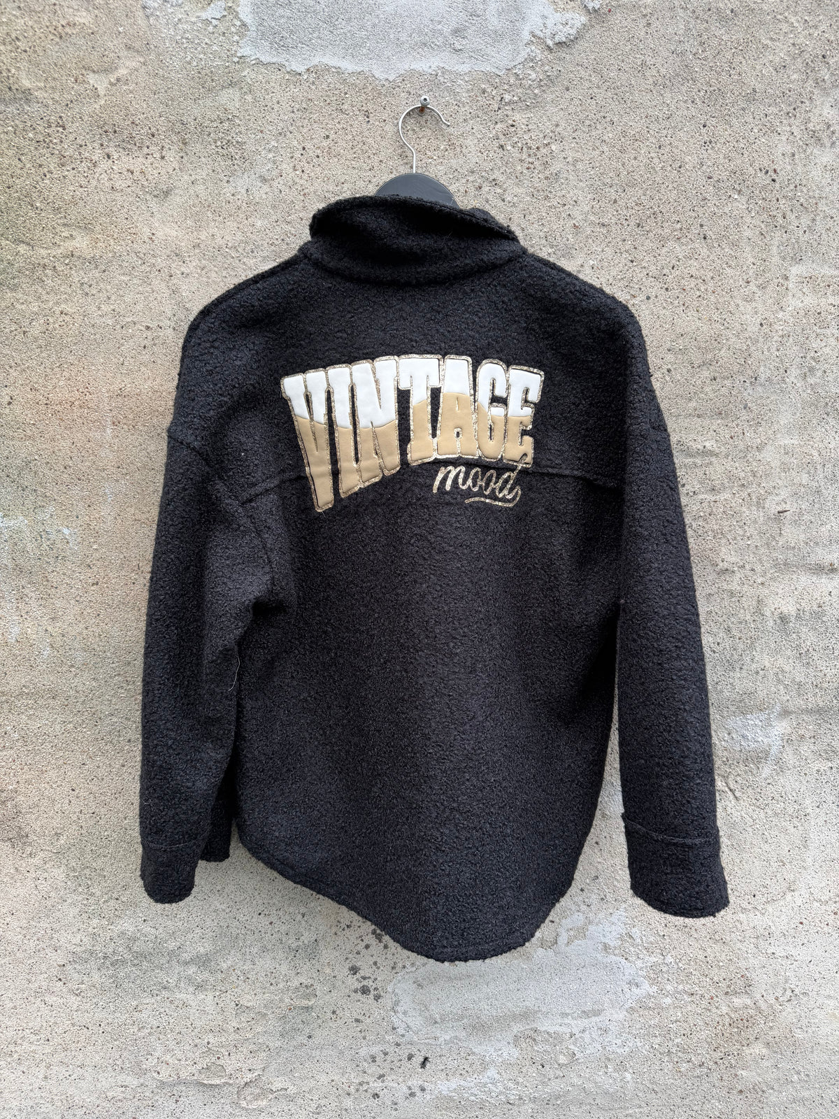 Filippa teddy jacket Vintage black