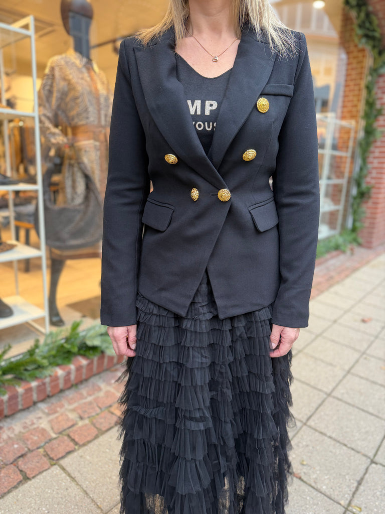 By Engbork Eleanor blazer gold black