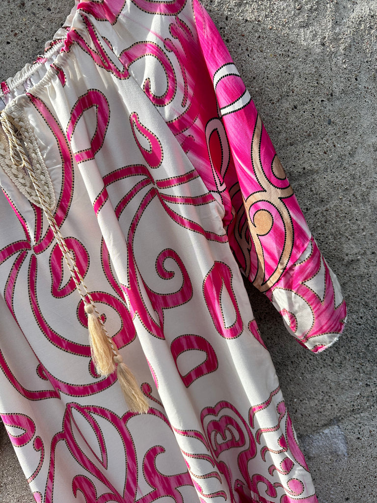 By Engbork Mewali kjole pink