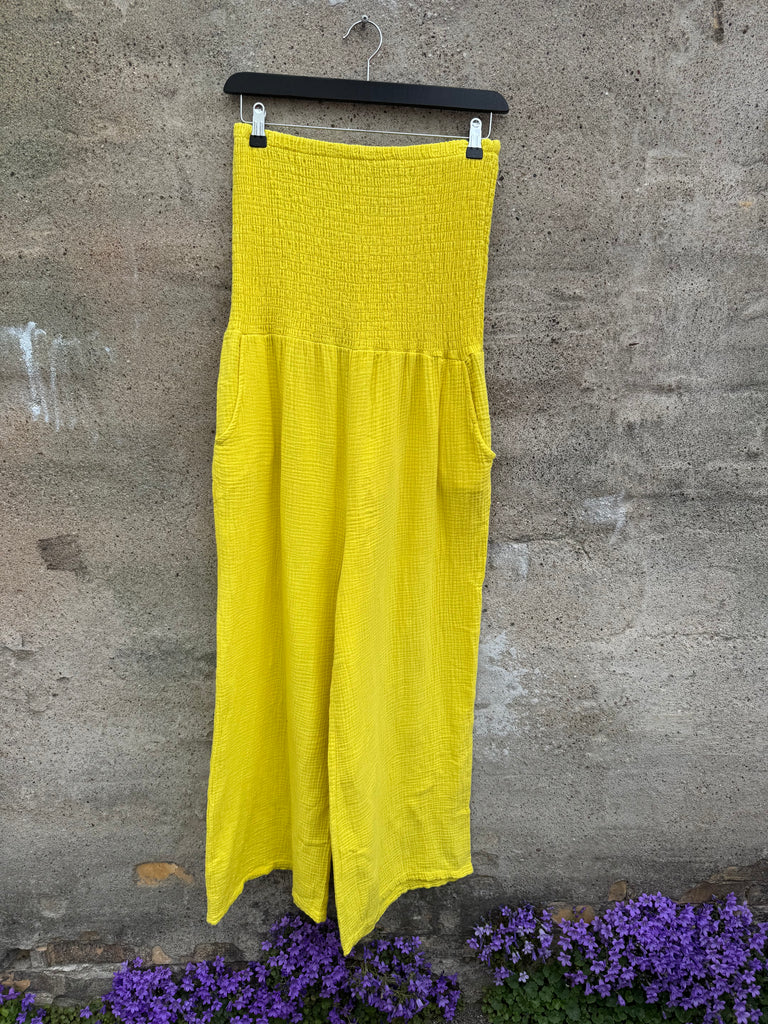 By Engbork Bali jumpsuit yellow