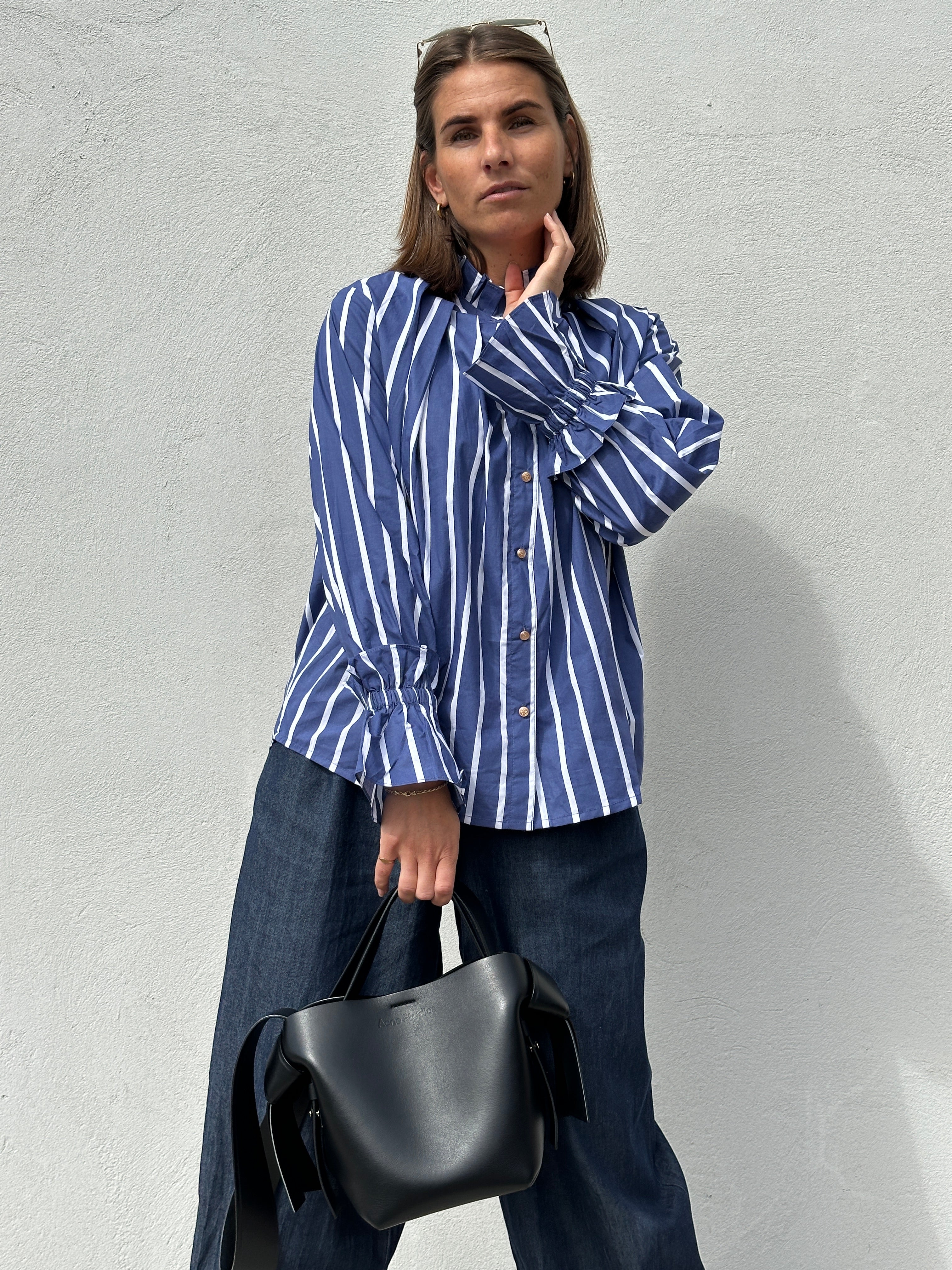 Gaspar 2607330 Himalaya shirt stripe blue