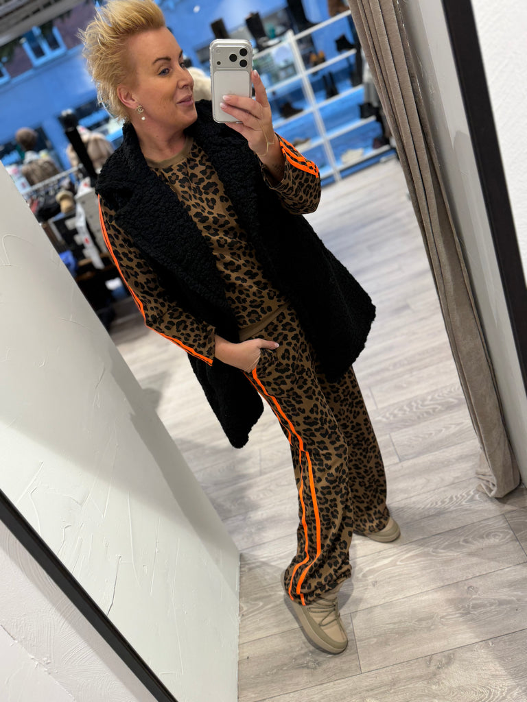 Boho Love B1283 sweat bluse leo camel