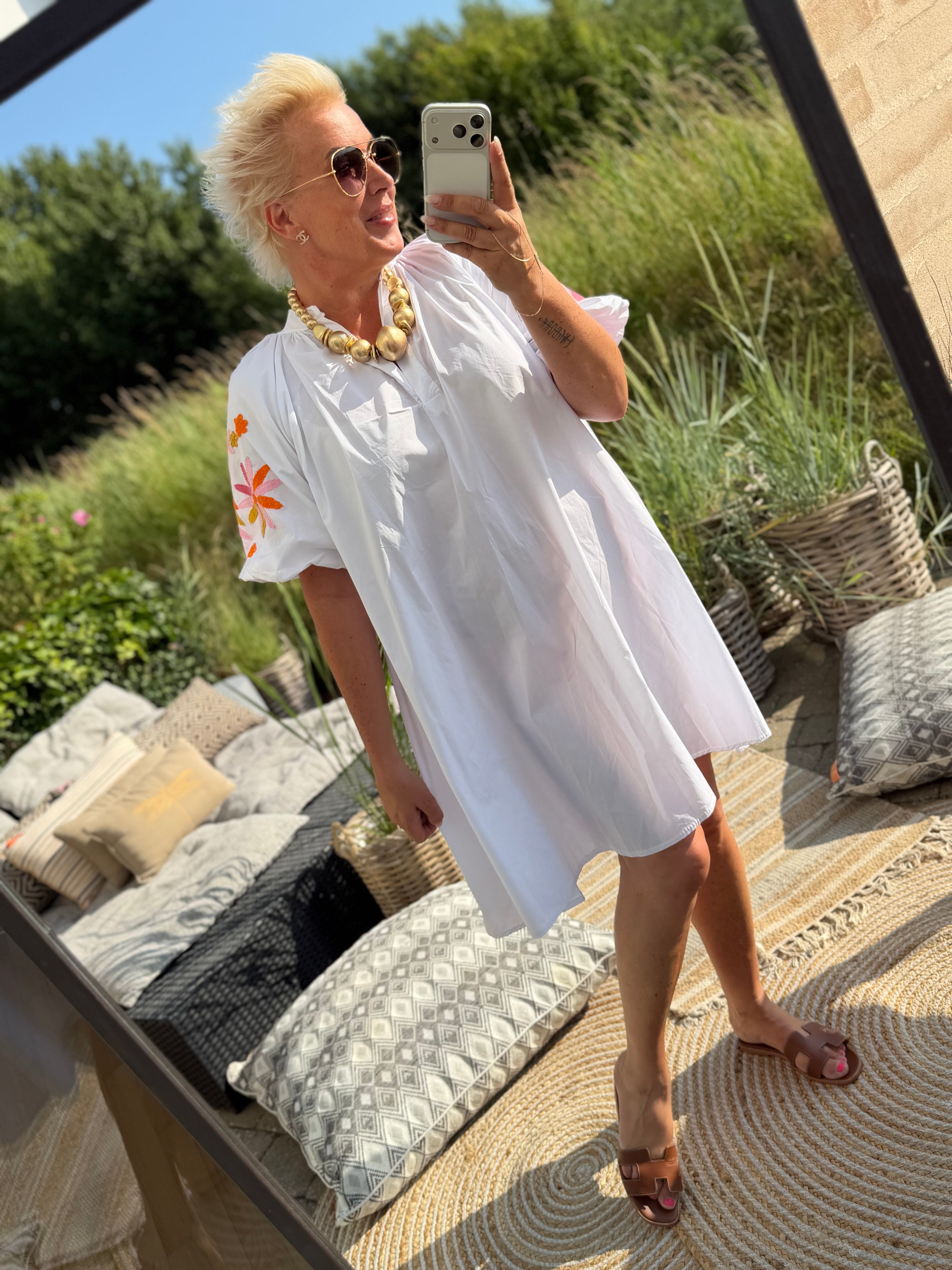 LECOCO 35240 Ingrid dress white