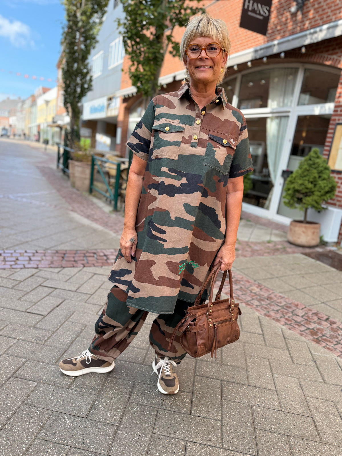 Gaspar 2607700 Nice Camo dress khaky