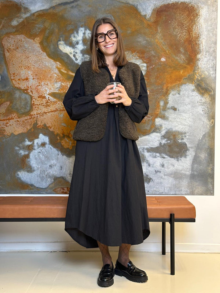 Gaspar 2510713 Kenya dress black