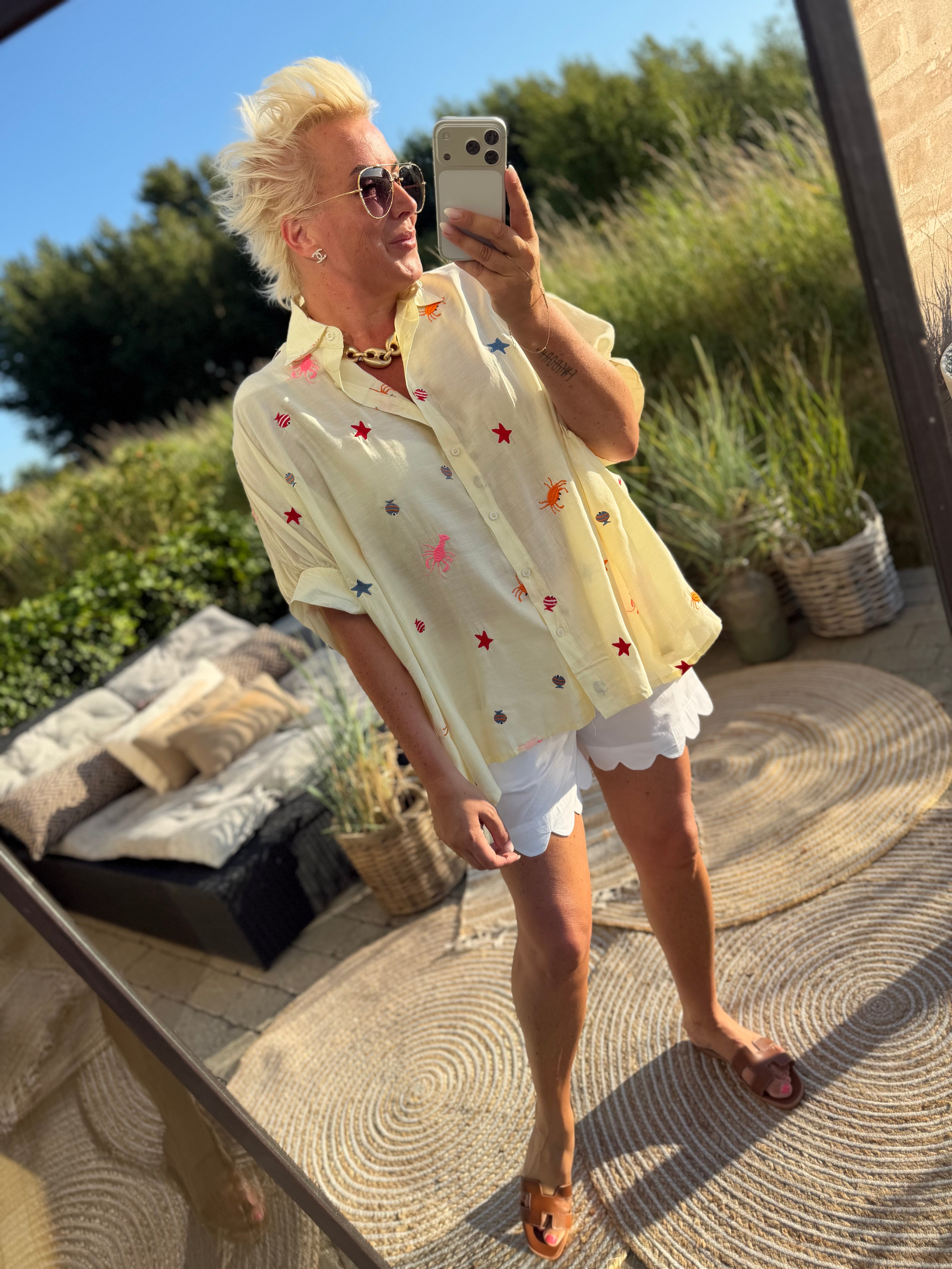 Ocean life 10088 big shirt yellow