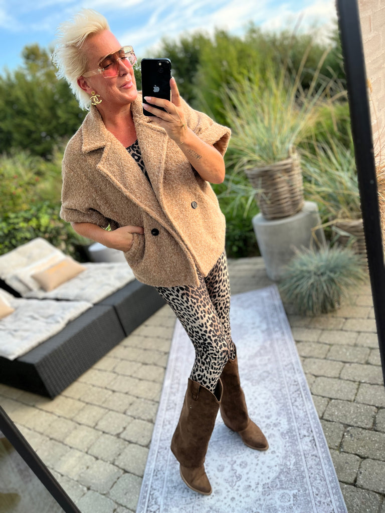 Duffy 94-63356 long boots brown