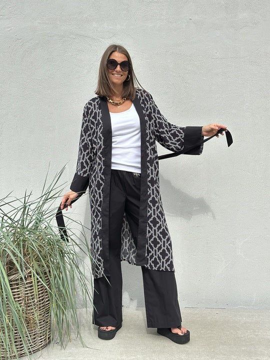 Gaspar 2601501 Yolo kimono black
