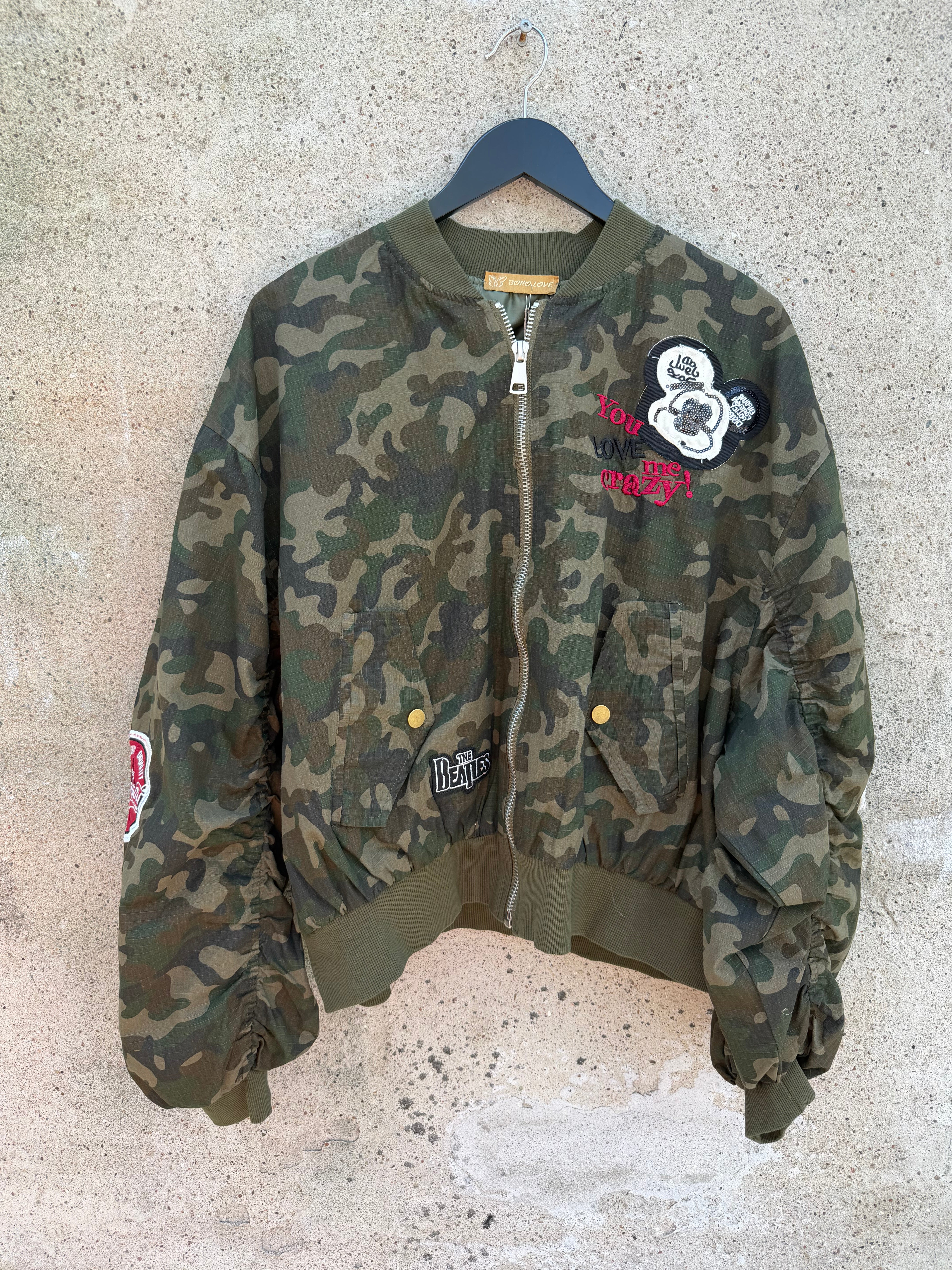 Boho Love B1408 Camo jakke