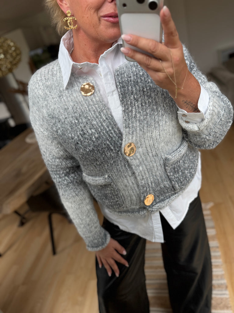 By Engbork Alexandra cardigan grey