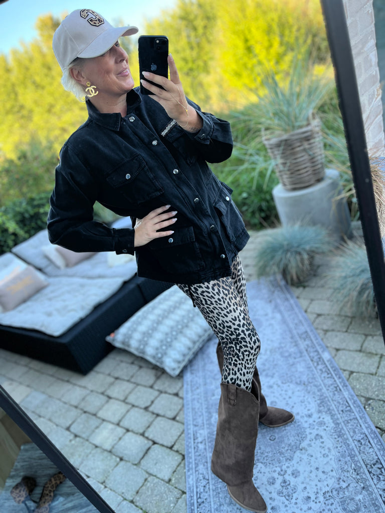 Depeche 100246 Louisa jacket black