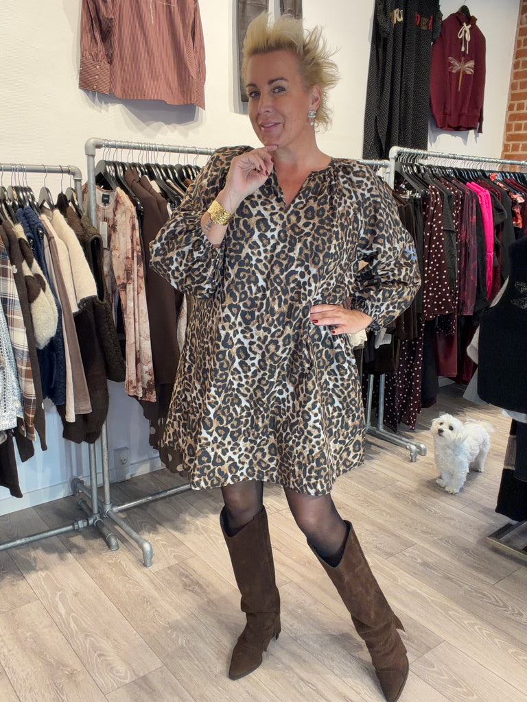 WAUW Ana tunic short leo