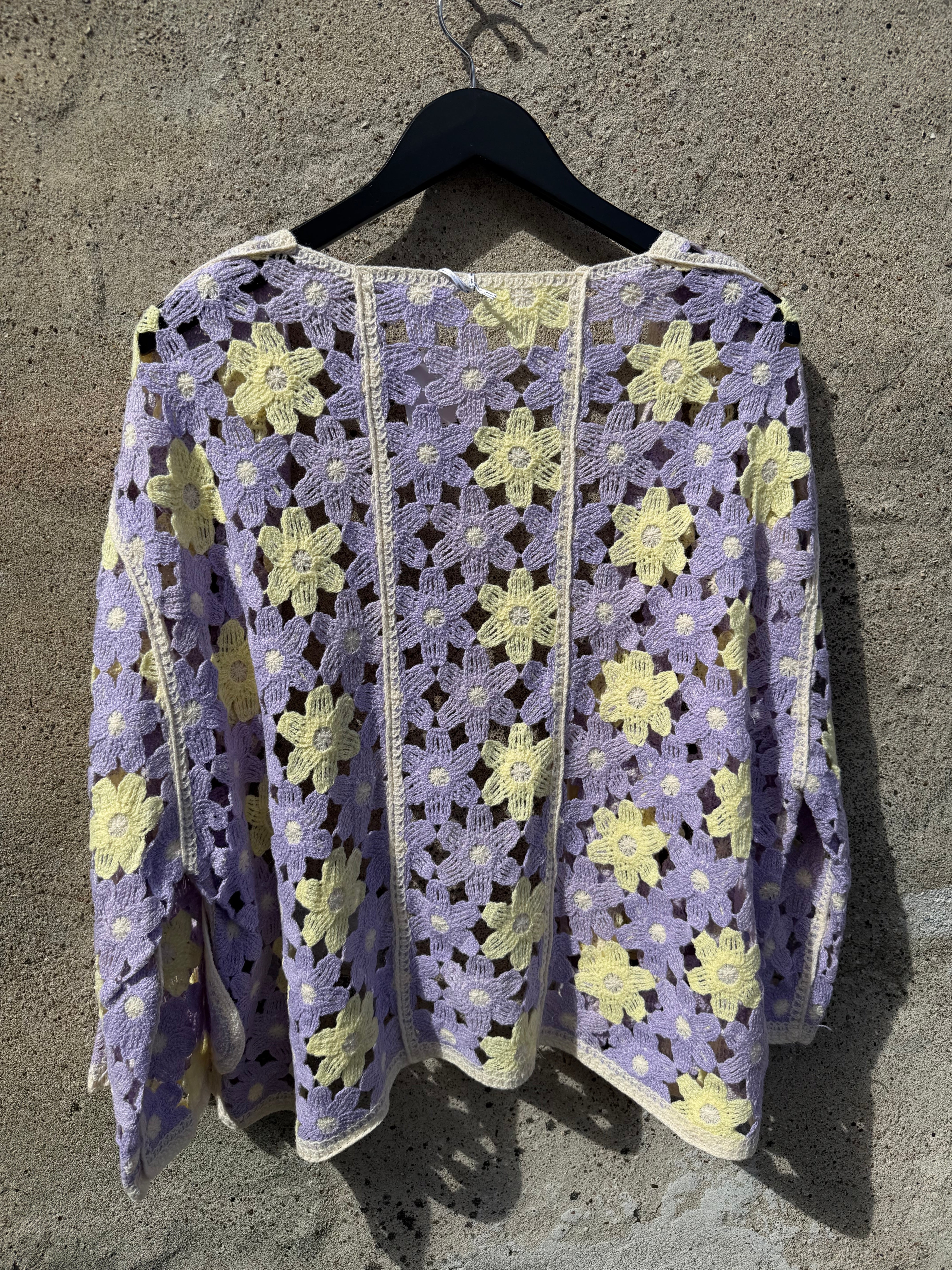 By Engbork Patricia jacket crochet lilla
