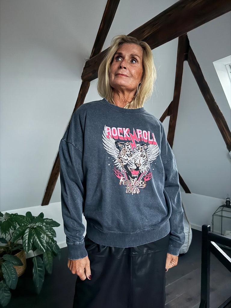 Depeche 100372 Joanne sweatshirt antracit