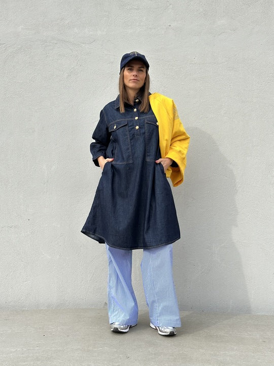 Gaspar 2507720 Rio denim dress dark