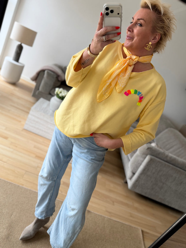 By Engbork GOODVIBES bluse yellow