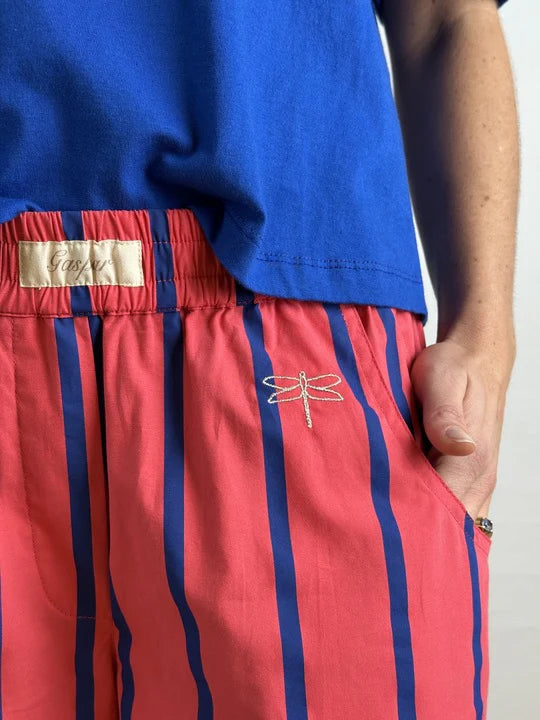 Gaspar 2601905 Honolulu pink stripe