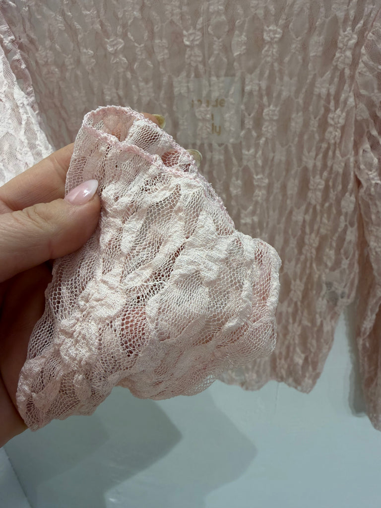 By Engbork Ellen blouse lace rose