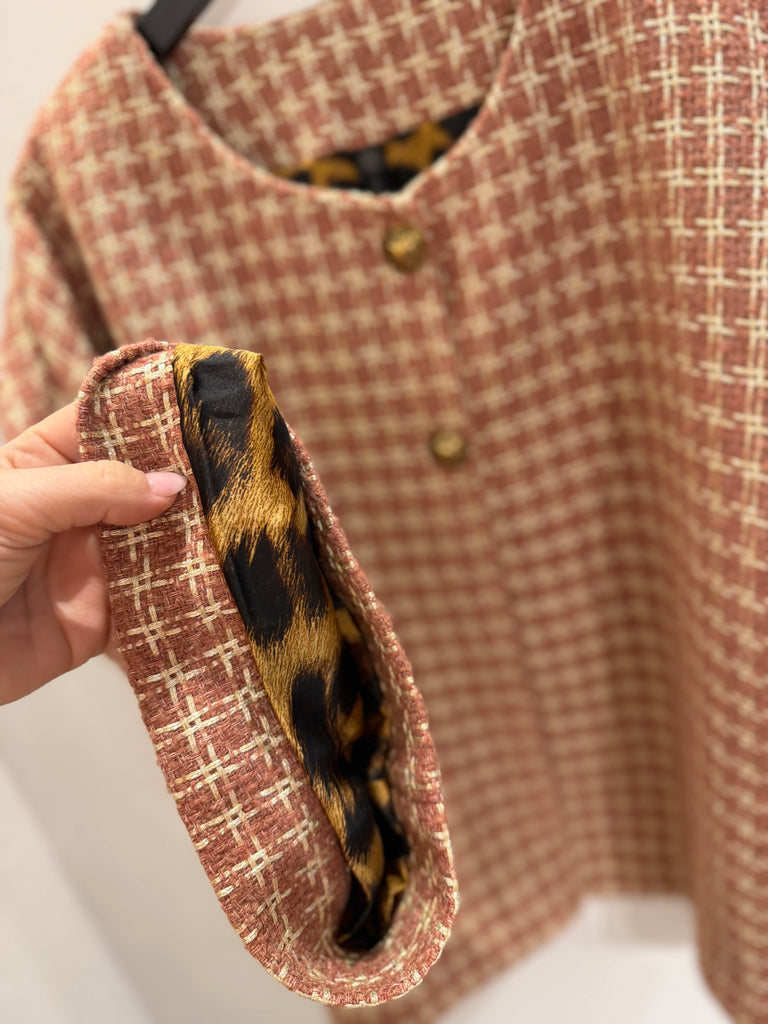 Design By Laerke Alberte kort jakke rust