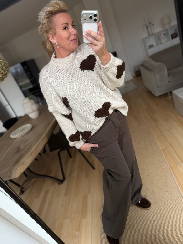 Love & Divine love1465 bukser cargo brown