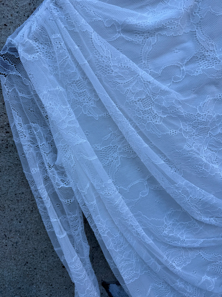 By Engbork Lace bodystocking white