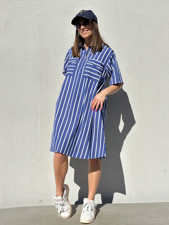 Gaspar 2601714 Nice poplin short dress