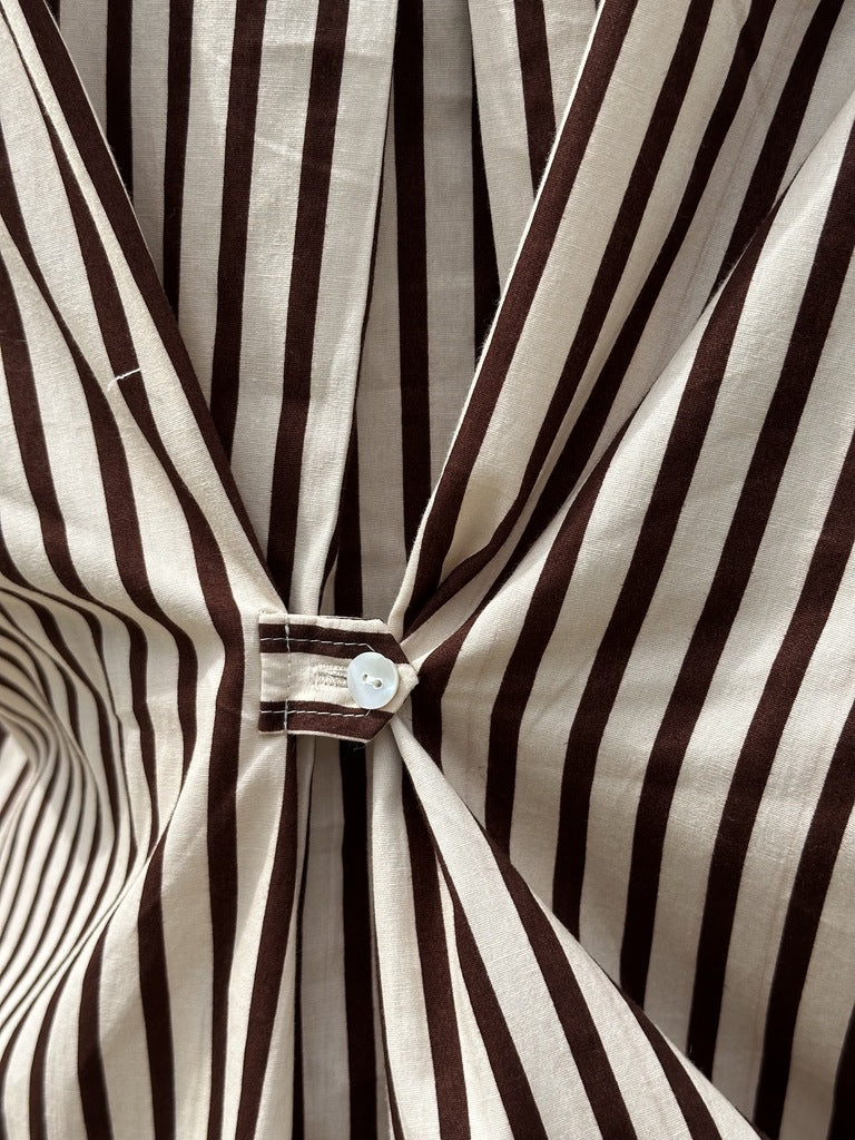 Gaspar 2601724 Sevilla shirt stripe brown
