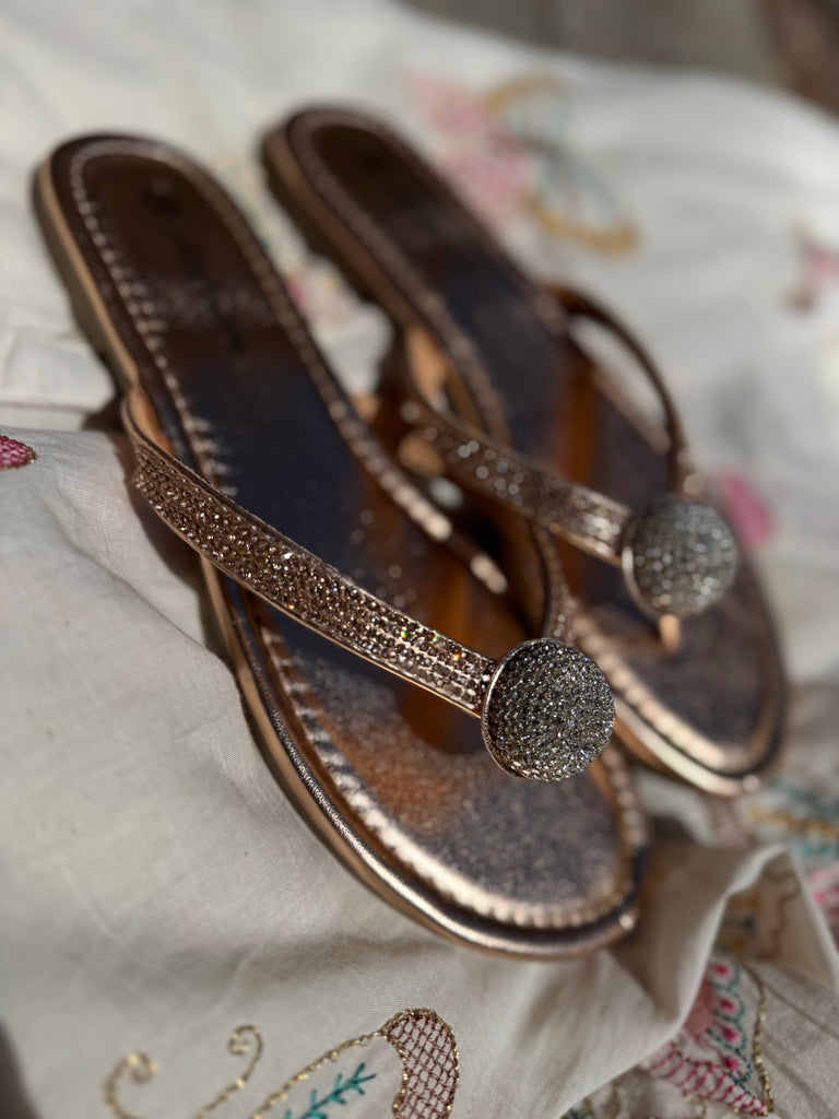 Qnuz 7739 Stasia slippers strass silver