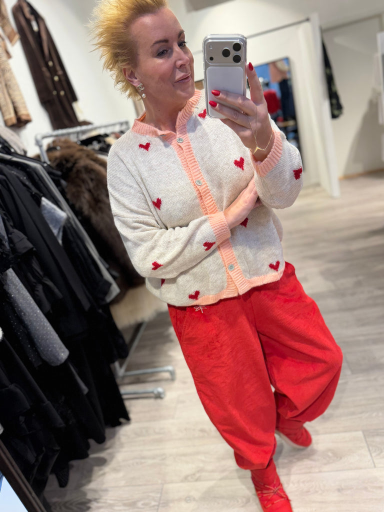 Boho Love B1298 cardigan heart