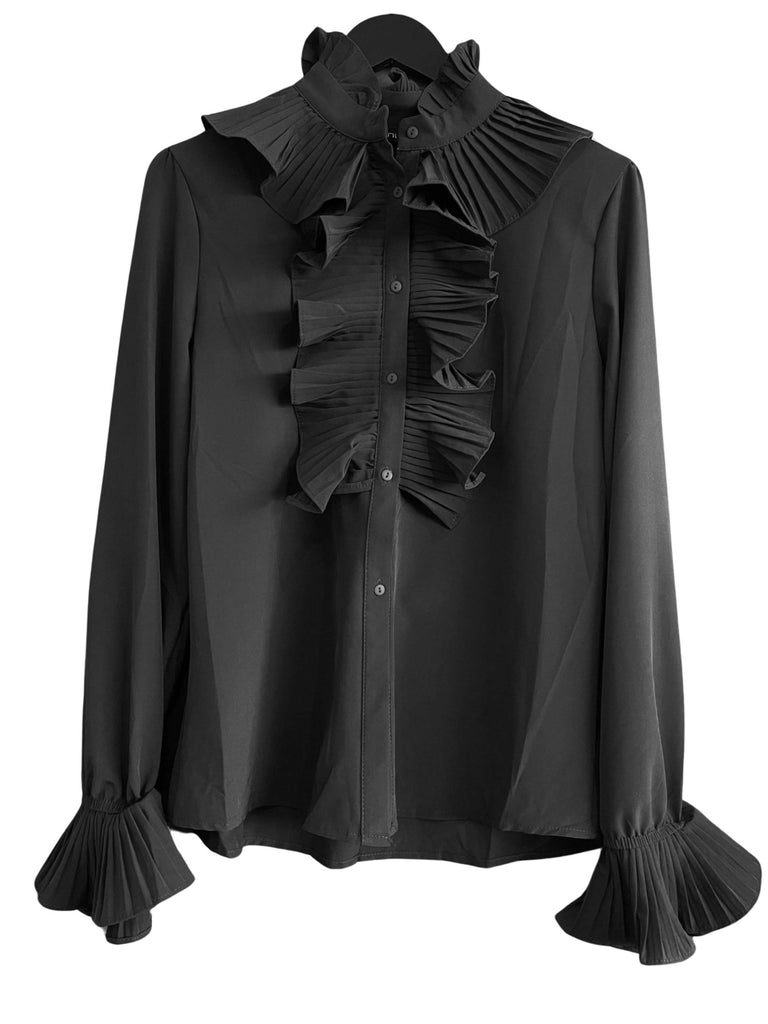 Qnuz Natasja skjorte black