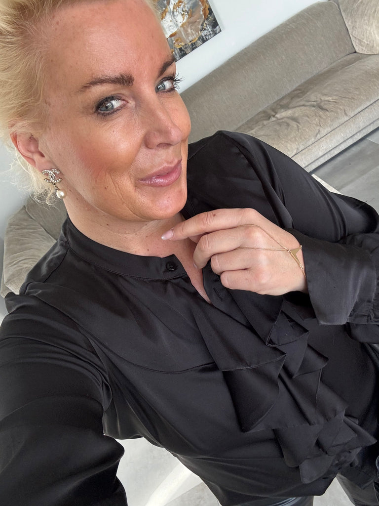 Design By Laerke Princess deluxe shirt black