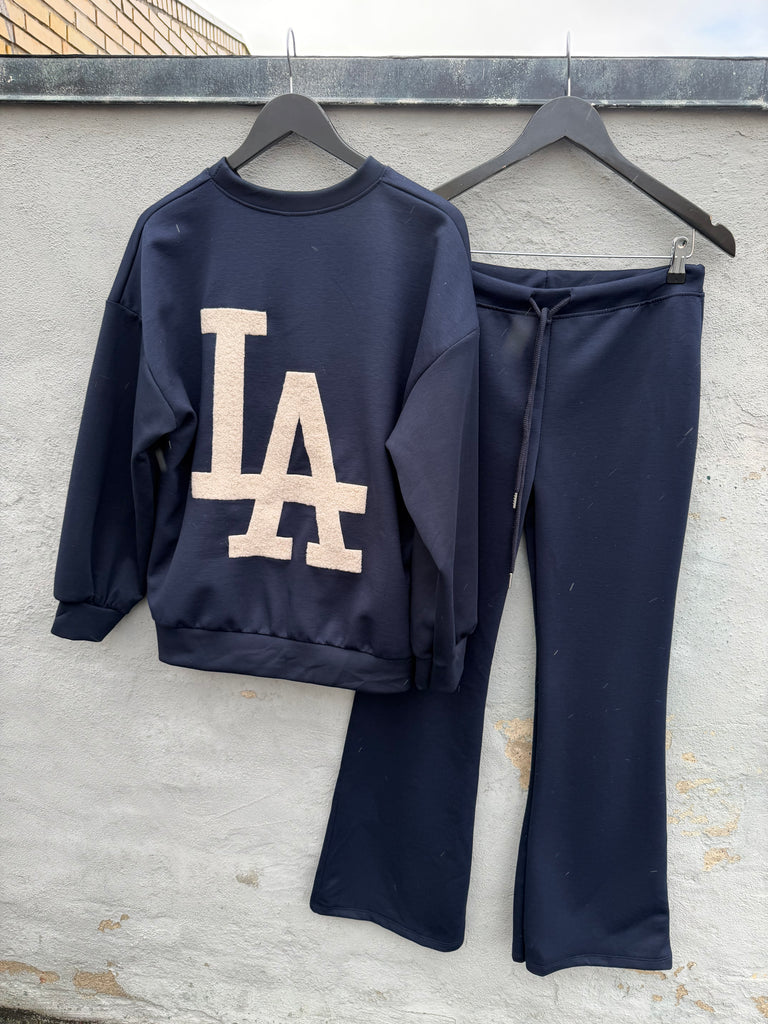 By Engbork LA sweat bluse + buks navy
