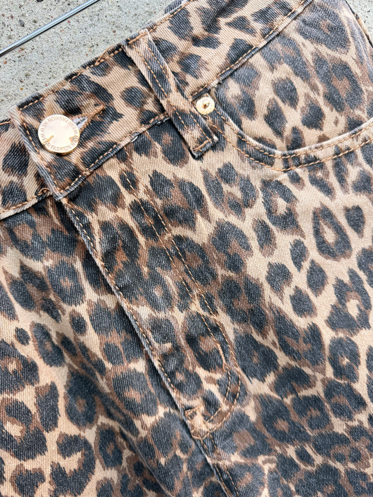 By Engbork JW8102 Emila jeans leopard