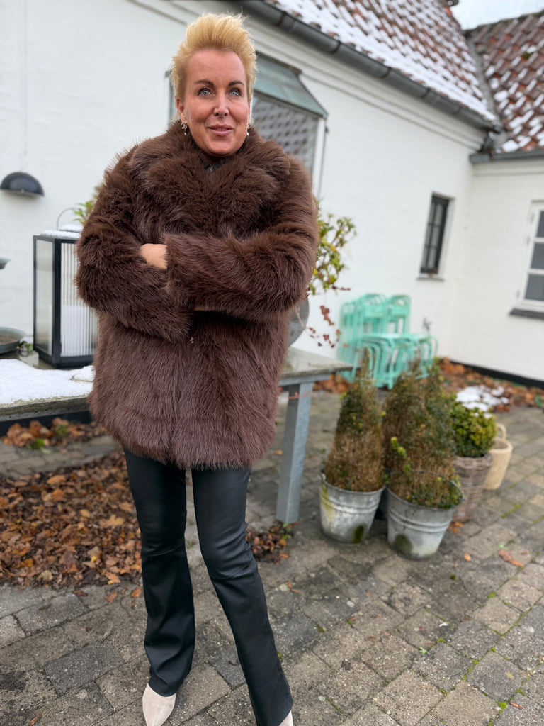 Depeche 100386 Vera fur brown