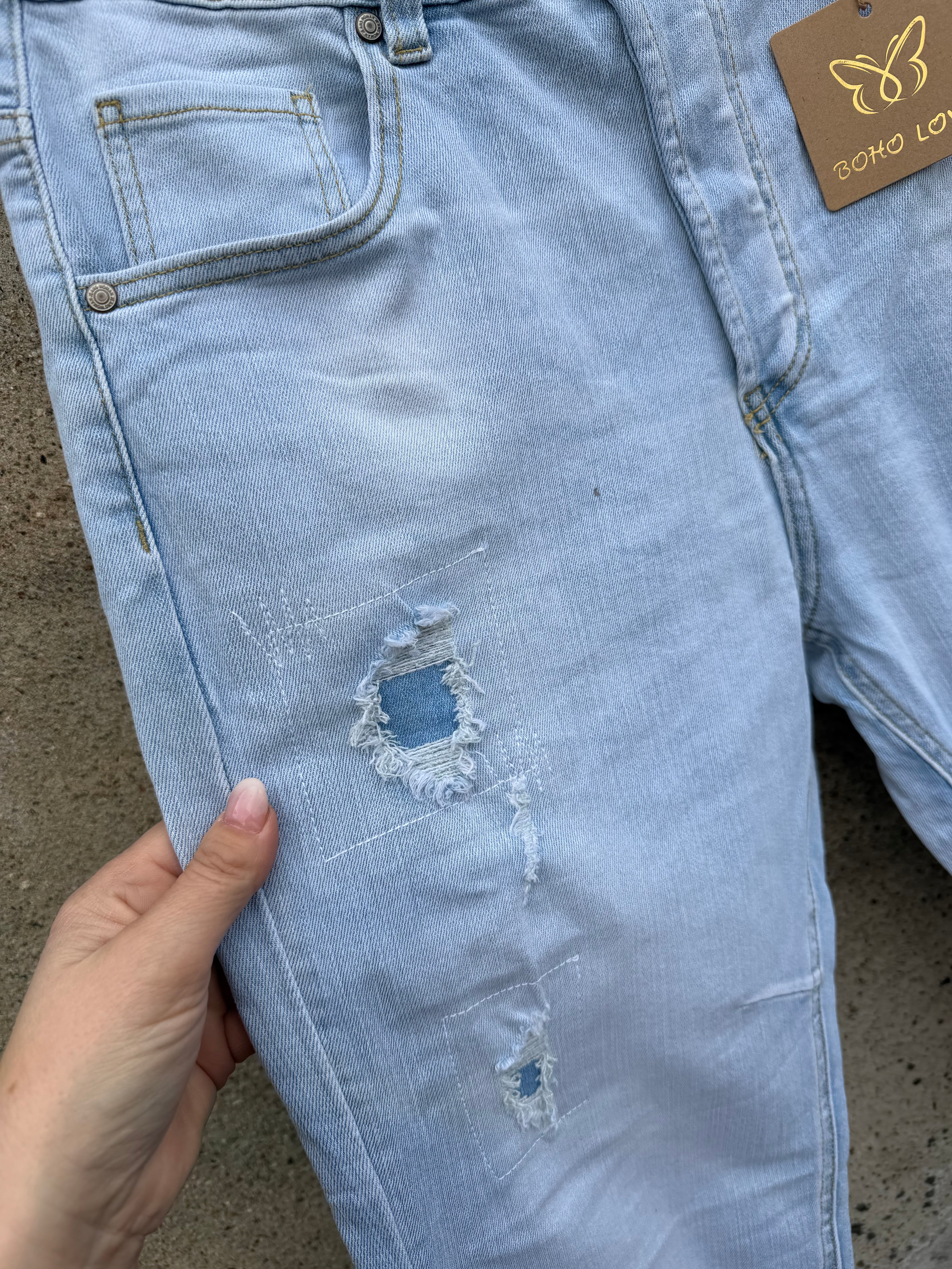 Boho Love B1321 jeans denim light