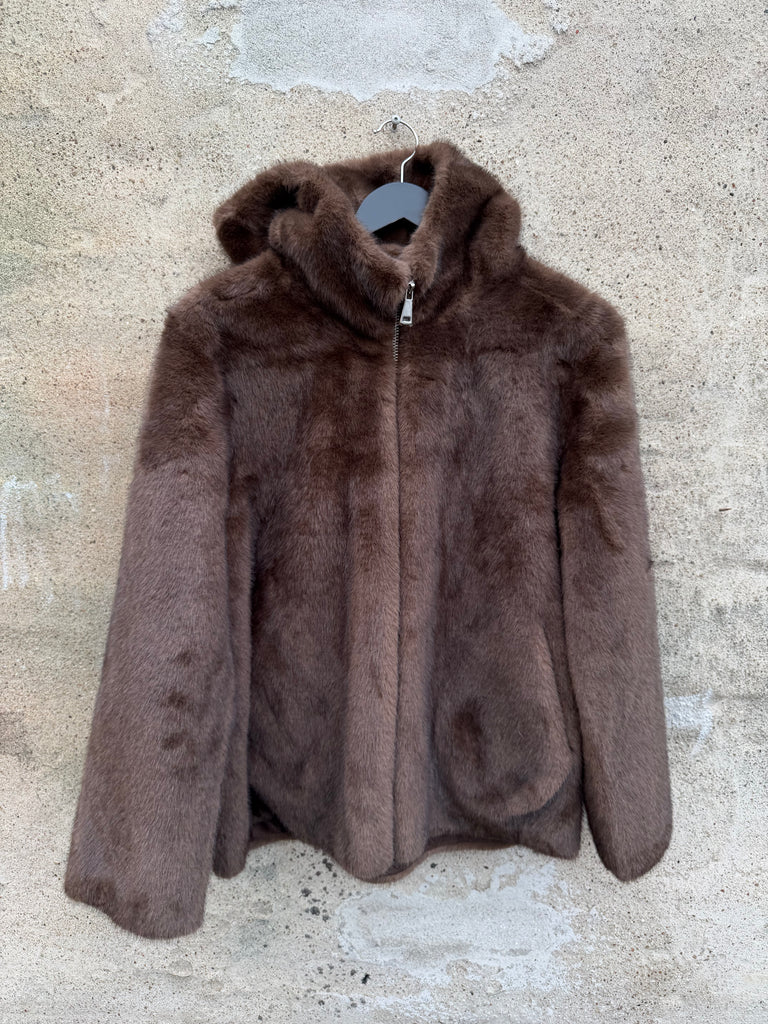 By Engbork Norma faux fur brown